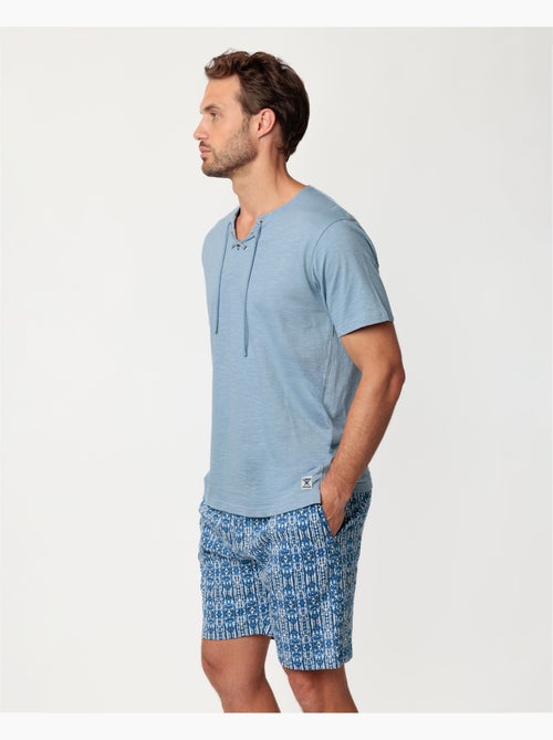 ADMAS Pijama Manga Corta Ibiza Trip para Hombre - Kiabi ADMAS Pijama Manga Corta Ibiza Trip para Hombre - Kiabi