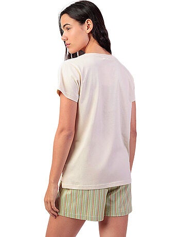 ADMAS Pijama Manga Corta It S Summer Time para Mujer