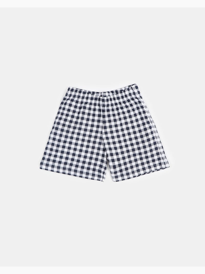 ADMAS Pijama Manga Corta Lou Lou para Niño Azul marino - Kiabi