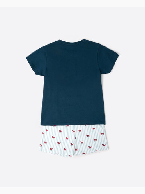 ADMAS Pijama Manga Corta Lou Lou Stripes para Niño - Kiabi ADMAS Pijama Manga Corta Lou Lou Stripes para Niño - Kiabi