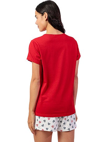 ADMAS Pijama Manga Corta Ocean Lover para Mujer