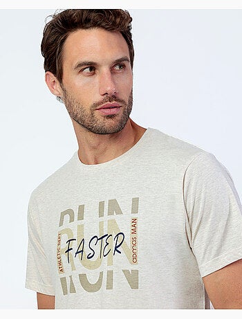ADMAS Pijama Manga Corta Run Faster para Hombre