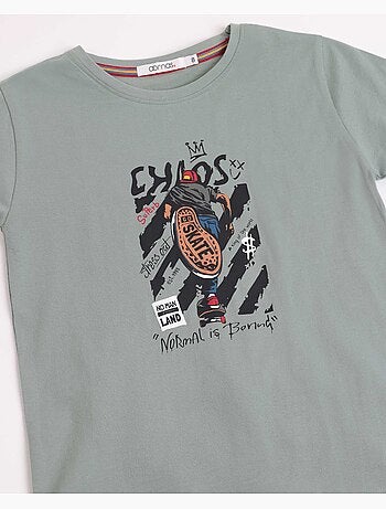 ADMAS Pijama Manga Corta Skate para Niño