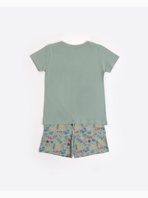 ADMAS Pijama Manga Corta Skate para Niño - Kiabi ADMAS Pijama Manga Corta Skate para Niño - Kiabi