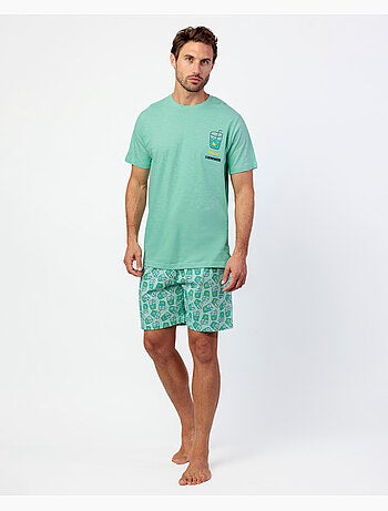 ADMAS Pijama Manga Corta Soda para Hombre