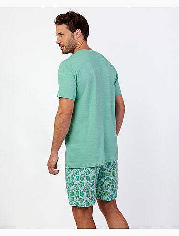 ADMAS Pijama Manga Corta Soda para Hombre