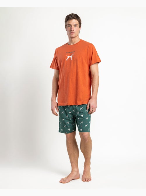 ADMAS Pijama Manga Corta Stay Positive para Hombre - Kiabi
