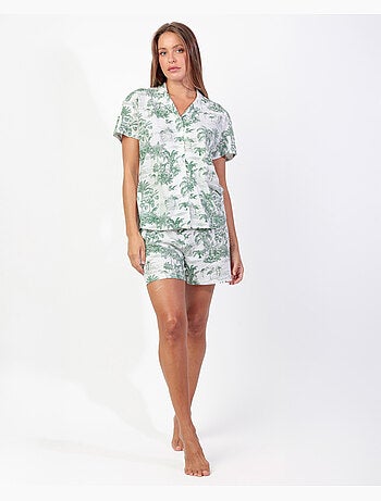 ADMAS Pijama Manga Corta Summer Paradise para Mujer
