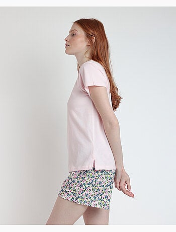 ADMAS Pijama Manga Corta Sweet Garden para Mujer