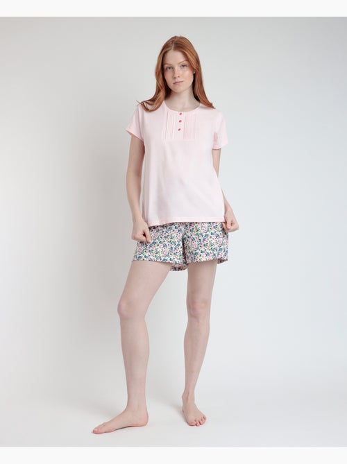 ADMAS Pijama Manga Corta Sweet Garden para Mujer - Kiabi