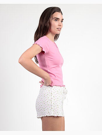 ADMAS Pijama Manga Corta Sweet Lollipop para Mujer