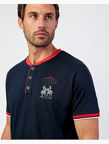 ADMAS Pijama Manga Corta Tapeta Red Competition para Hombre