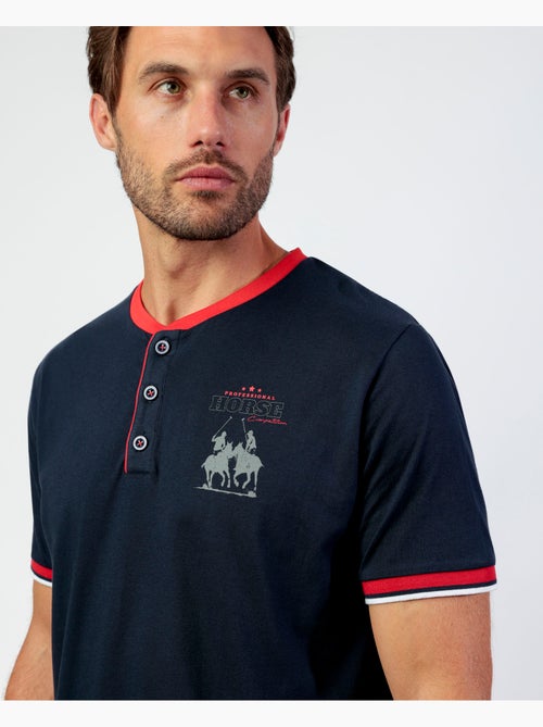 ADMAS Pijama Manga Corta Tapeta Red Competition para Hombre - Kiabi ADMAS Pijama Manga Corta Tapeta Red Competition para Hombre - Kiabi