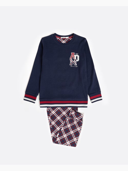 ADMAS Pijama Manga Larga ADM Family para Niño - Kiabi ADMAS Pijama Manga Larga ADM Family para Niño - Kiabi