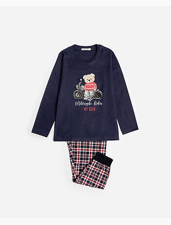ADMAS Pijama Manga Larga Bear para Niño