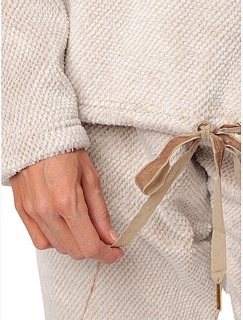 ADMAS Pijama Manga Larga Calentito Enjoy Every Moment para Mujer