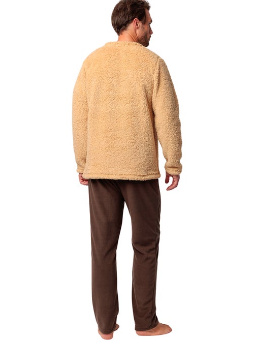 ADMAS Pijama Manga Larga Calentito Reindeer para Hombre - Kiabi