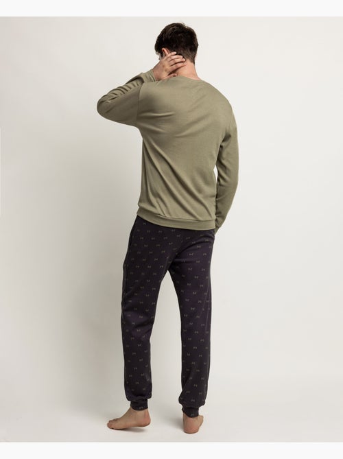 Admas pijama manga larga camp car para hombre - Kiabi