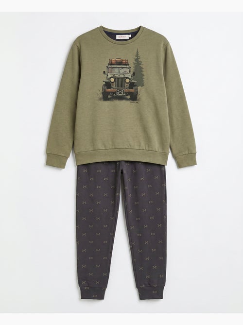 ADMAS Pijama Manga Larga Camp Car para Niño - Kiabi