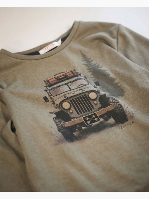 ADMAS Pijama Manga Larga Camp Car para Niño - Kiabi