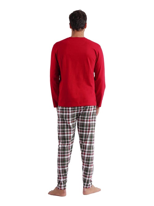 ADMAS Pijama Manga Larga Christmas Nature para Hombre - Kiabi ADMAS Pijama Manga Larga Christmas Nature para Hombre - Kiabi