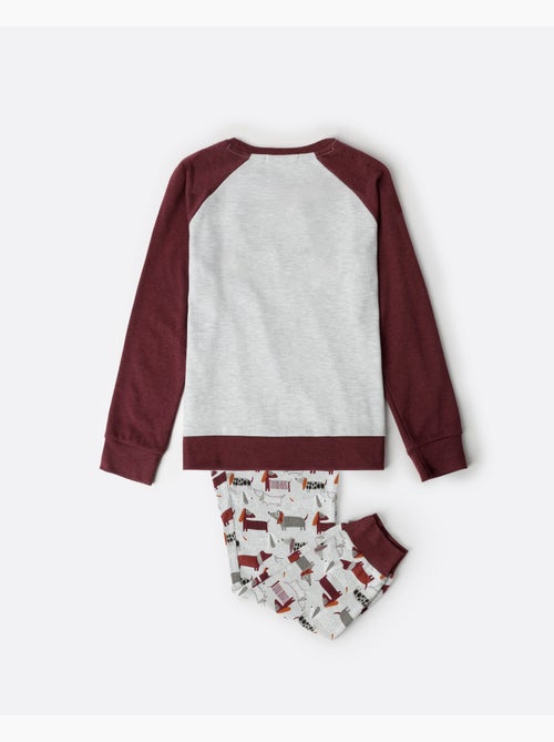 ADMAS Pijama Manga Larga Dog Home para Niño - Kiabi ADMAS Pijama Manga Larga Dog Home para Niño - Kiabi