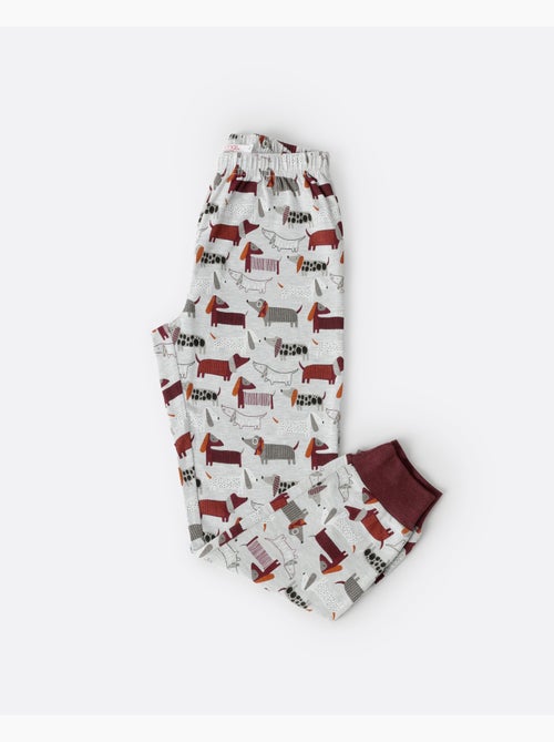 ADMAS Pijama Manga Larga Dog Home para Niño - Kiabi ADMAS Pijama Manga Larga Dog Home para Niño - Kiabi