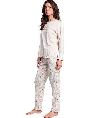 ADMAS Pijama Manga Larga Enjoy Every Moment para Mujer