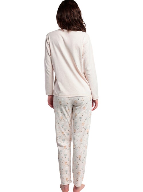 ADMAS Pijama Manga Larga Enjoy Every Moment para Mujer - Kiabi