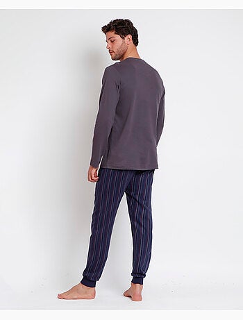ADMAS Pijama Manga Larga Gentlemen's Club A para Hombre