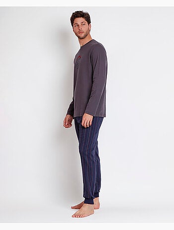 ADMAS Pijama Manga Larga Gentlemen's Club A para Hombre