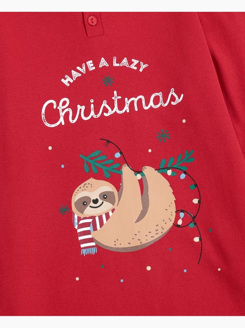 ADMAS Pijama Manga Larga Have a Lazy Christmas para Niño - Kiabi ADMAS Pijama Manga Larga Have a Lazy Christmas para Niño - Kiabi