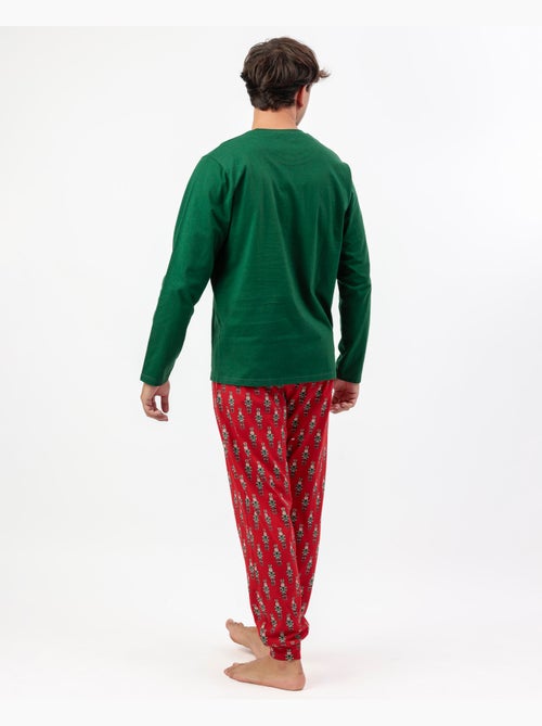 ADMAS Pijama Manga Larga Nutcracker para Hombre - Kiabi ADMAS Pijama Manga Larga Nutcracker para Hombre - Kiabi
