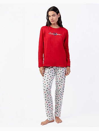 ADMAS Pijama Manga Larga Ocean Lover para Mujer