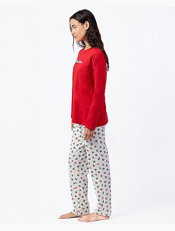ADMAS Pijama Manga Larga Ocean Lover para Mujer