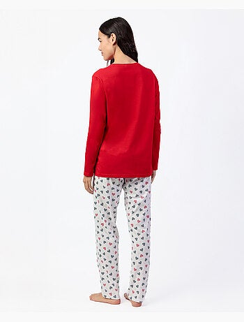 ADMAS Pijama Manga Larga Ocean Lover para Mujer