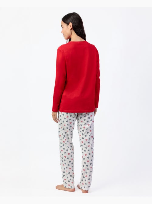 ADMAS Pijama Manga Larga Ocean Lover para Mujer - Kiabi ADMAS Pijama Manga Larga Ocean Lover para Mujer - Kiabi