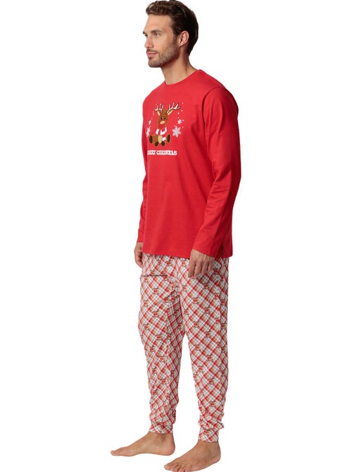 ADMAS Pijama Manga Larga Reindeer para Hombre - Kiabi