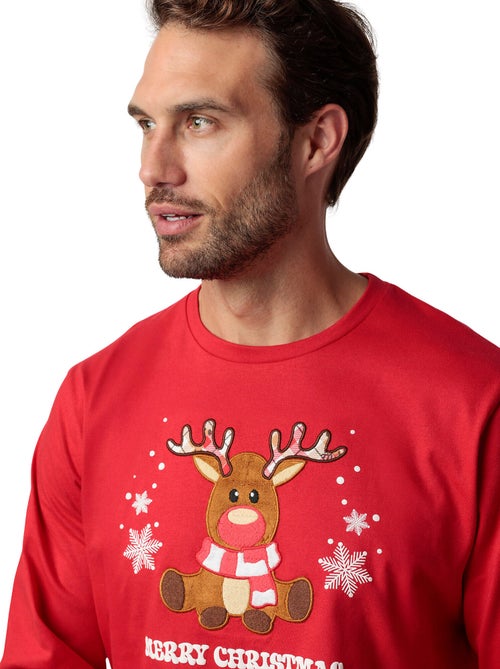 ADMAS Pijama Manga Larga Reindeer para Hombre - Kiabi