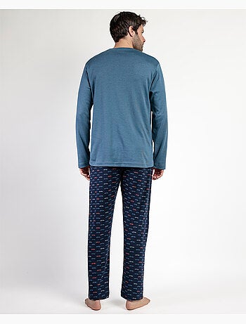 ADMAS Pijama Manga Larga Road Race para Hombre