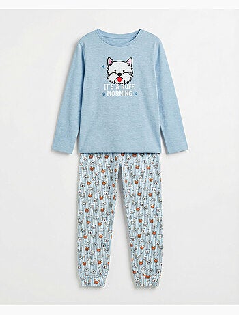 ADMAS Pijama Manga Larga Ruff Morning para Niña