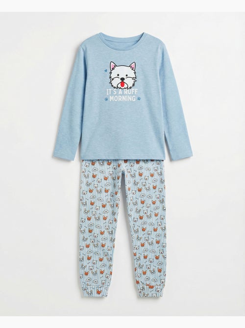 ADMAS Pijama Manga Larga Ruff Morning para Niña - Kiabi