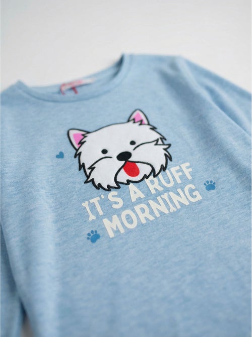 ADMAS Pijama Manga Larga Ruff Morning para Niña - Kiabi