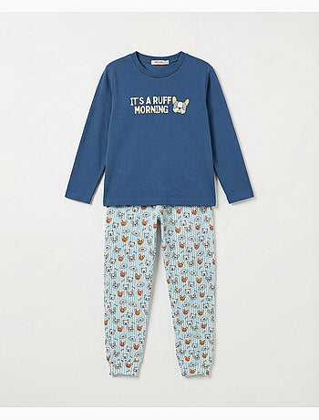 ADMAS Pijama Manga Larga Ruff Morning para Niño