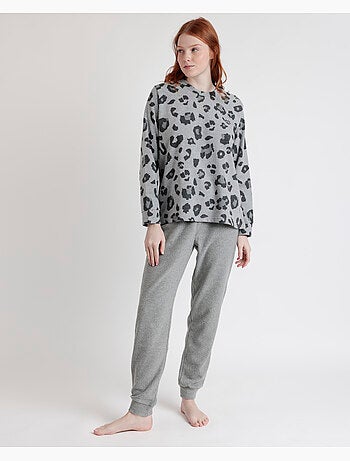 ADMAS Pijama Manga Larga Skin para Mujer