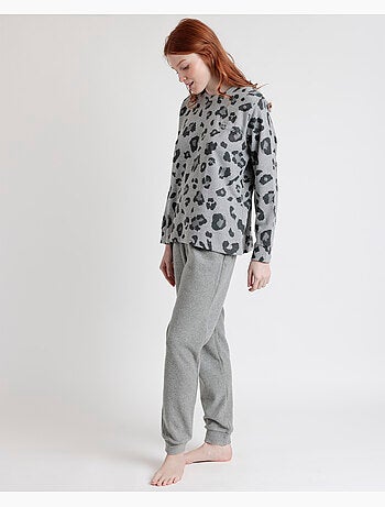 ADMAS Pijama Manga Larga Skin para Mujer