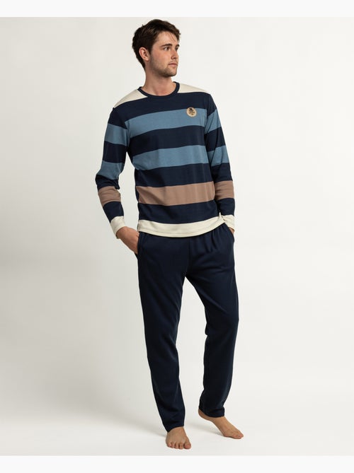 ADMAS Pijama Manga Larga Stripes Gentleman para Hombre - Kiabi