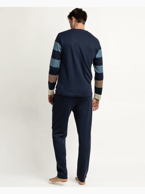 ADMAS Pijama Manga Larga Stripes Gentleman para Hombre - Kiabi