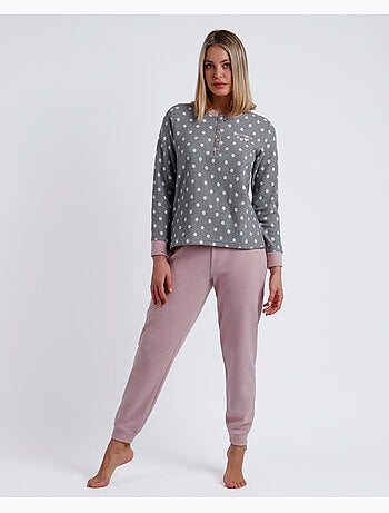 ADMAS Pijama Manga Larga Sweet Dots A para Mujer