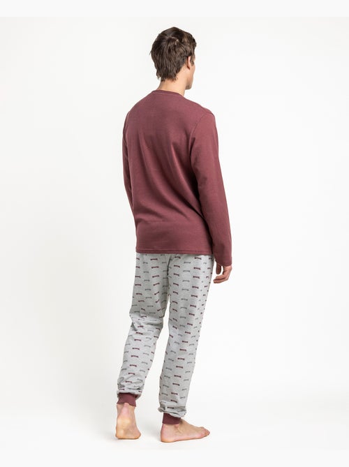ADMAS Pijama Manga Larga Tapeta Kayaking para Hombre - Kiabi